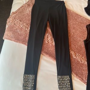 Black Leggings with a sparkle